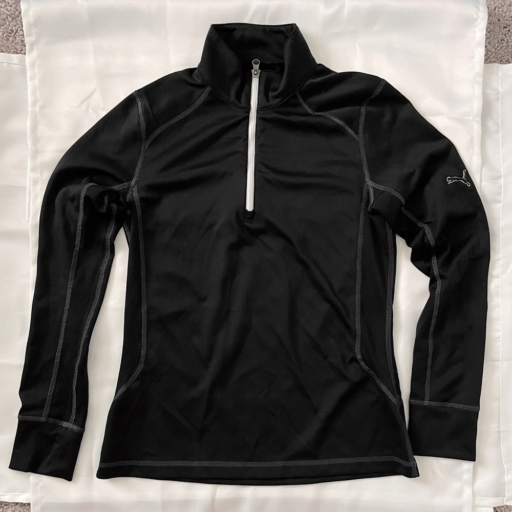Puma womens zip pullover